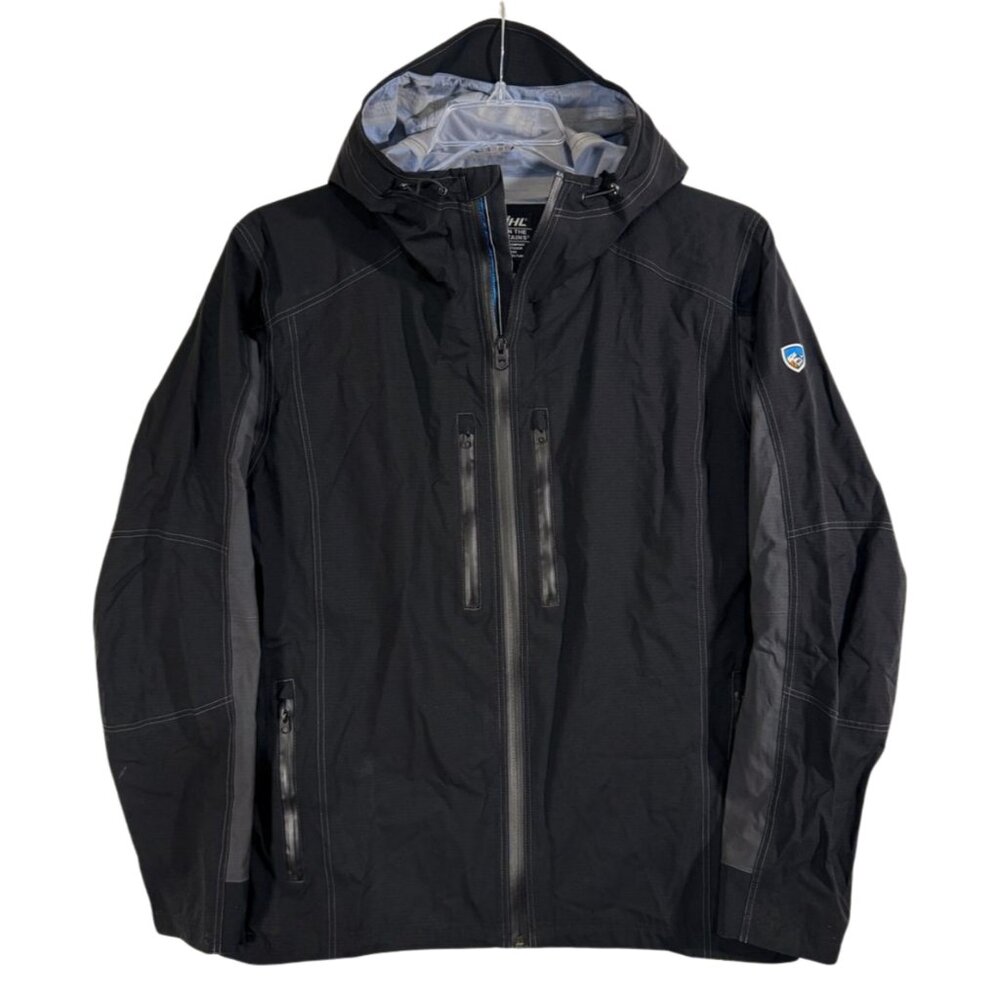 Kuhl Jetstream Rain Jacket Size M Full Zip Front